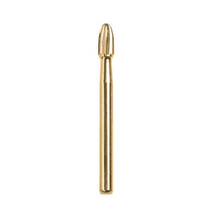 NTI® Trimming & Finishing Carbide Bur, 12-Flute, FG, Football, #7406 / H7406, 1.8 mm, Red, 5/Pkg thumbnail 7