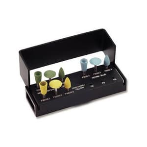 CeraGlaze Ultimate Intra-Oral Porcelain Adjusting & Polishing Logic Set, RA, 9-Piece Kit, LS-506 thumbnail 12