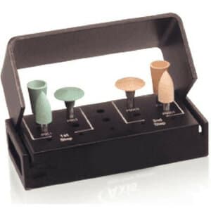 Zir-Cut Zirconia Polisher Logic Set, RA Shank, Assorted, 6-Piece Kit, LS-517 thumbnail 12