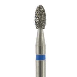 NTI Diamond Bur, Friction Grip (FG), Medium Grit, Football Shape, #379-018 / M379-018, 1.8 mm Diameter, 3.5 mm Length, 5/Pk thumbnail 5