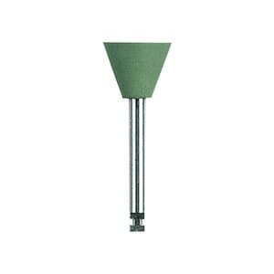 NTI Silicone Polishers, RA Latch, Inverted Cone #85, Green, High Shine, 10/Pk, P0134-045 thumbnail 7