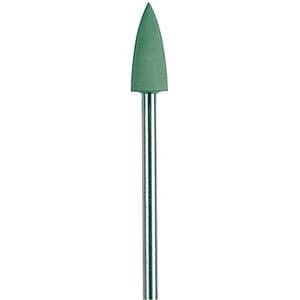 NTI Silicone Polishers, Green, High Shine, Flame, HP Shank, P0144, 10/Pkg thumbnail 5