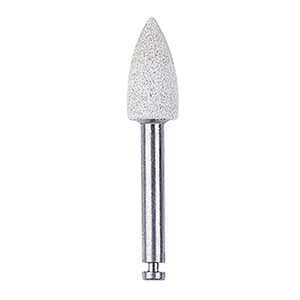 NTI Silicone Polisher, White, Flame, RA/Latch, Pre-Polishing for Porcelain, 10/Pk, P0352 thumbnail 7