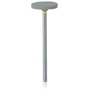 NTI Silicone Polishers, Gray, Super High Shine, Large Disc, HP Shank, 10/Pkg, P0375 thumbnail 7