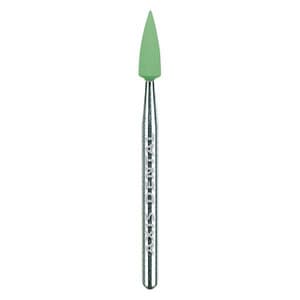 CeraGlaze Diamond-Impregnated Porcelain Polisher, Coarse Green, Pre-Polishing, Flame, FG Shank, 3/Pk, P353-3 thumbnail 8