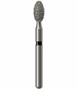 NTI Diamond Bur, FG, Football, #SC379, 2.3 mm, Super Coarse, Black, 5/Pk, SC379-023 thumbnail 7