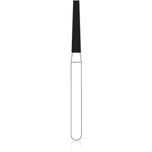 NTI Diamond Bur, FG, Round End Taper, #SC855-014, 1.4 mm, Super Coarse, Black, 5/Pk thumbnail 7