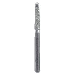 NTI Diamond Bur, FG, Round End Taper, #856-012, 1.2 mm Head, 8.0 mm Length, Super Coarse, Black, 5/Pk, SC856-012 thumbnail 11