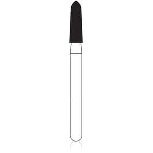 NTI FG Diamond Bur, Super Coarse, Curettage, Cone Bevel End, #877K-018, 1.8 mm Diameter, 6.0 mm Length, 5/Pk, SC877K-018 thumbnail 5