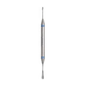 Nordent Kramer-Nevins #1 Double End Periosteal Elevator, Stainless Steel DuraLite ColorRings Handle thumbnail 2