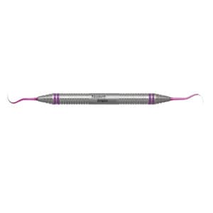Nordent ImplaMate Implant Scaler, Double-Ended Offset Sickle #N67, Titanium Tips, DuraLite ColorRings Handle, CEISN67 thumbnail 6
