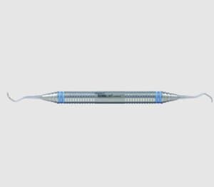 Nordent McCall Universal Curette #13S/14S, Double End, DuraLite ColorRings Handle, Stainless Steel, Each thumbnail 2