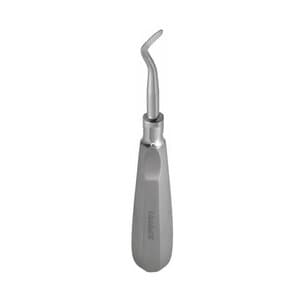 Nordent #190 Modified Woodward Left Elevator, Single End, Standard Blade with Thumb Grip Handle, Stainless Steel, 1/Pkg thumbnail 3