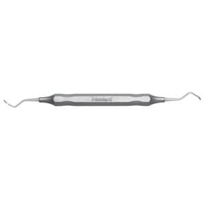Nordent McCall Universal Curette #13S/14S, Double End, DuraLite Hex Handle, Stainless Steel, 1/Pkg thumbnail 2