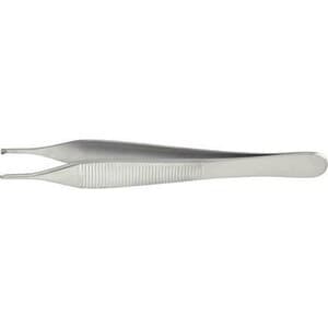 Nordent Adson Tissue Forceps, Rat Tooth 1 x 2, Straight, #108, 125 mm, Stainless Steel, FT108 thumbnail 4