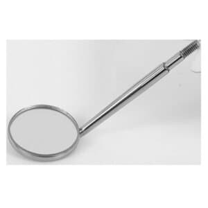 Nordent #5 Cone Socket Front Surface Mouth Mirror Head, Single-Sided, 15/16" Diameter, Rhodium Coated, M5 thumbnail 5