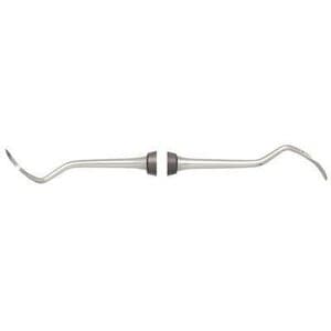 Nordent XDURA Posterior Sickle Scaler #204S, Double-Ended, DuraLite Round Handle, Stainless Steel, RENS204S thumbnail 7