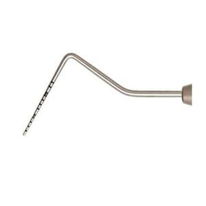 Nordent Expro Double-End Probe/Explorer, UNC #12 Color-Coded Probe (1-12mm) with #23 Shepherd's Hook Explorer, DuraLite Round Handle, REPCN12-23 thumbnail 4
