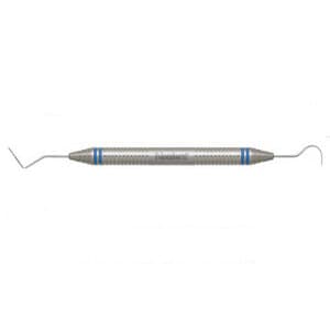 Nordent Expro OW-23 Double-Ended Williams Color-Coded Probe (1-2-3-5-7-8-9-10 mm) with #23 Shepherd's Hook Explorer, DuraLite Round Handle, REPCOW-23 thumbnail 5