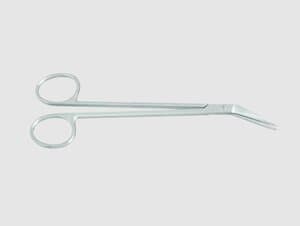 Nordent Kelly #319 Angular Surgical Scissors, Long Handle, 6 1/4" (160mm), Each thumbnail 2
