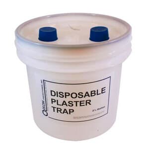 Disposable Plaster Trap Complete Kit, 3.5 Gallon, with 2 Flexible Hoses and Pipe Adaptor - Disposable Plaster Trap Complete Kit, 3.5 Gallon - Disposable Plaster Trap Complete Kit, 3.5 Gallon - Image 1