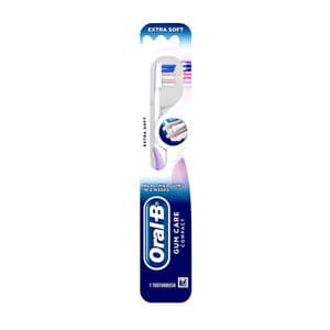 Oral-B Gum Care Compact Adult Toothbrush, Extra Soft, Assorted Colors, 12/Box - Oral-B Gum Care Compact Adult Toothbrushes 12/Box - Image 1