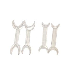 SmileStream Double-Sided Cheek Retractor, Adult V-Shape, Autoclavable, 2/Bag thumbnail 2