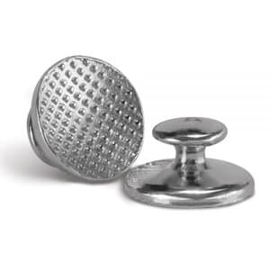 Lingual Button, Round Curved, Double Bondable or Weldable, 10/Pk, OTE-LB-ROC thumbnail 2
