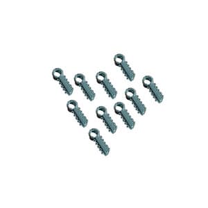 Ease-O-Ties Mini Silver Orthodontic Ligature Ties, 10 per Stick, 100/Pk, OTE-LIGS-101S - EASE-O-TIES MINI SILVER - Image 1