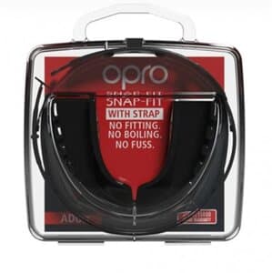 OPRO Snap-Fit For Braces Mouthguard - Black - OPRO Snap-Fit For Braces Mouthguard - Black - Image 1