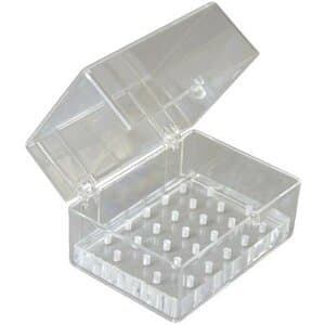 Palmero Clear Plexiglass Bur Block, 27-Hole FG, with Box, #1516AFG thumbnail 5