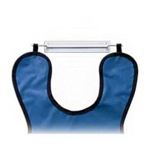Hold-It Standard X-Ray Apron Hanger, White-Coated Steel, 15" x 2", 1/Pk, 28 thumbnail 13