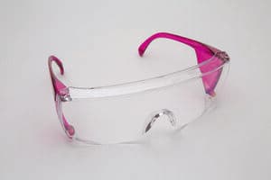 ProVision End-Fog Protective Eyewear, Purple Frame/Clear Lens, 1/Pk, 3556P thumbnail 5