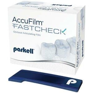 AccuFilm FastCheck Double-Sided Articulating Film, Blue/Blue, 100/Pk, S054 thumbnail 6