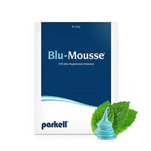 Blu-Mousse VPS Bite Registration Material, Super-Fast, Peppermint, 50ml Split Cartridges, 2/Pk, S448S thumbnail 11