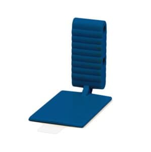 EzAim ComforTab Adhesive Sensor Holder, Anterior, Blue, 50/Pk, #131121 thumbnail 5