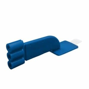 EzAim ComforTab Adhesive Sensor Holder, Bitewing, Blue, 50/Pk, 131123 thumbnail 5
