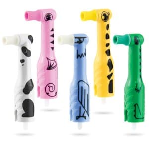 FUNimal™ Pedo Disposable Prophy Angle, Pedo Soft Cup, Assorted, Latex-Free, 100/Box, 167-100P thumbnail 6