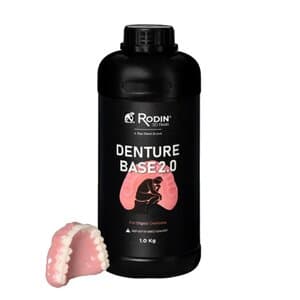 Pac-Dent Rodin Denture Base 2.0, Classic Pink, 1 kg Bottle, 23864 thumbnail 5
