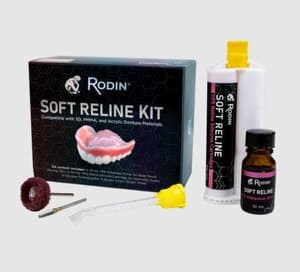 Rodin® Soft Reline Kit, 50 mL Silicone Cartridge, 24006 thumbnail 4