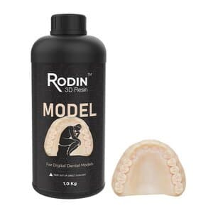 Pac-Dent Rodin Model 3D Printing Resin, Tan, 1 kg Bottle, 3DR-TANF thumbnail 8