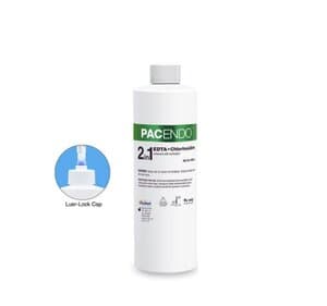 PacEndo 2-in-1 EDTA & Chlorhexidine Root Canal Irrigating Solution Refill, 16 oz Bottle with Luer-Lock Dispensing Cap thumbnail 2