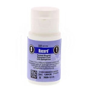 Racord Twisted Retraction Cord with Epinephrine, #9/1 Medium, 72" Bottle, 07-710 thumbnail 10