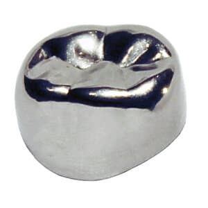 Acero 3S Stainless Steel Primary Molar Crown, Lower Left Second Molar "K", Size 2, 5/Pack thumbnail 4