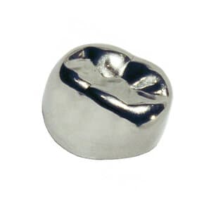Acero 3S Stainless Steel Primary Molar Crown, Lower Left Second Molar "K", Size 3, 5/Pack thumbnail 6