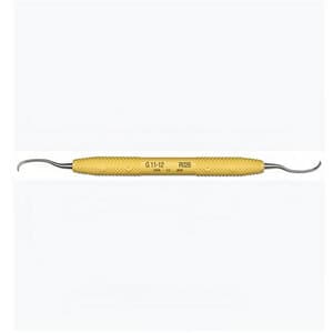 Amazing Gracey 11/12 Double-Ended Gracey Curette, Yellow Resin Handle, R026 thumbnail 11