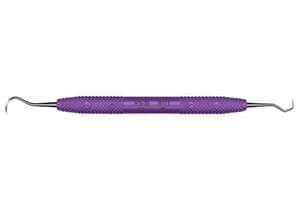 PDT Cruise Line H5/33 Double-Ended Sickle Scaler, Jacquette, Passionate Purple Resin Handle, R111 thumbnail 10