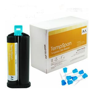 TempSpan Dual Cure Temporary Crown & Bridge Material, Shade A1, 50 ml Auto-Mix Cartridge Refill, 1/Pk, N69AB thumbnail 10
