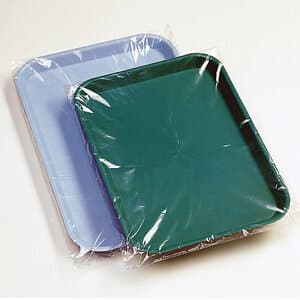 Pinnacle Tray Sleeve, Size B, 10.5" x 14", Clear Plastic, Fits Ritter B & A-dec Trays, 500/Box, 3000-B thumbnail 12