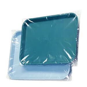 Pinnacle Tray Sleeve, Size F, 7.5" x 10.5", Clear Plastic, 500/Box, 3300-F thumbnail 12